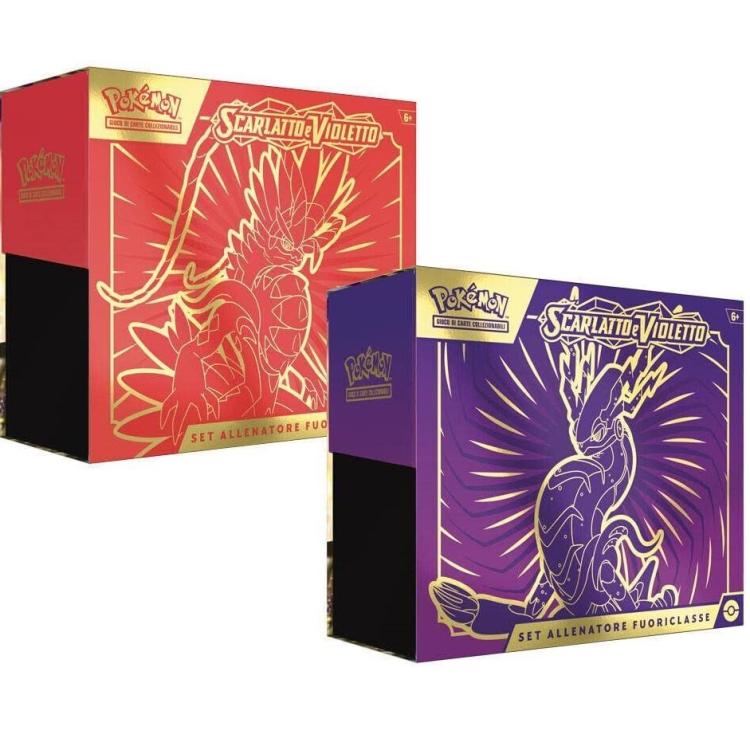 Pokemon Top-Trainer-Box Karmesin & Purpur 01 Sammelkarten Karten