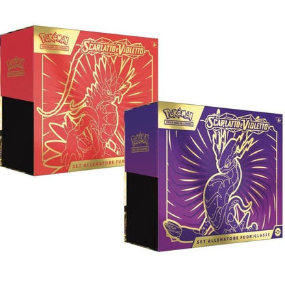 Pokemon Top-Trainer-Box Karmesin & Purpur 01 Sammelkarten Karten
