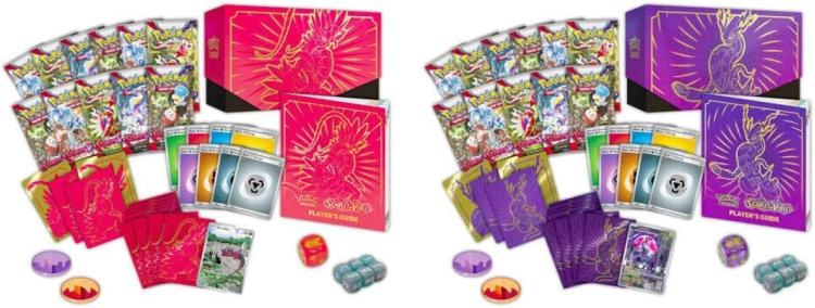 Pokemon Top-Trainer-Box Karmesin & Purpur 01 Sammelkarten Karten