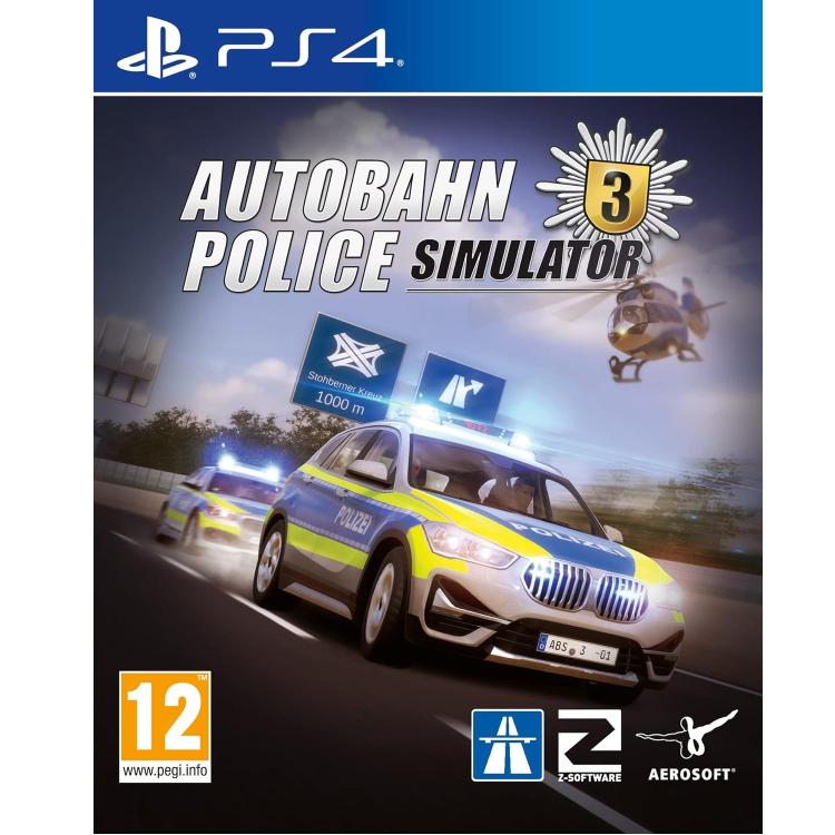 Autobahn-Polizei Simulator 3 PS4 Videospiel Playstation 4 EU Italienisch Neu