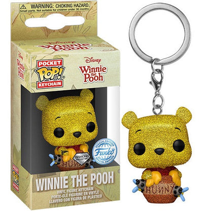 Funko Pop! Disney – Winnie Puuh Diamond Figur 4cm Schlüsselanhänger