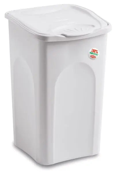Wäschekorb 50 Liter mit Kunststoffdeckel verschiedene Farben