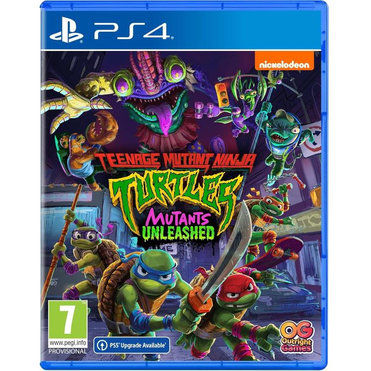 Teenage Mutant Ninja Turtles Mutants Unleashed Ps4 Gioco Playstation 4 ITA Tmnt