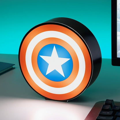 Paladone Box Light Marvel Captain America LED Lampe Captain America 16cm Neu