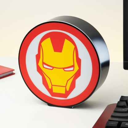 Paladone Box Light Marvel Iron Man Lampada Led Avengers Tony Stark 16Cm Nuova