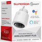 Superior Smart Wifi Schuko Socket Energy Monitoring App Alexa Google