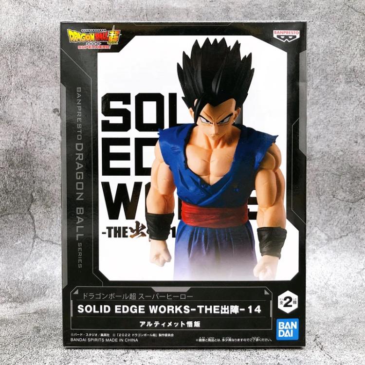BANPRESTO DRAGON BALL SUPER HERO SOLID EDGE WORKS (SON GOHAN) PVC-FIGUR BANDAI