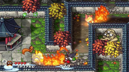 Pocky & Rocky Reshrined PS4 Videospiel Playstation 4 EU Italienisch Neu Versiegelt