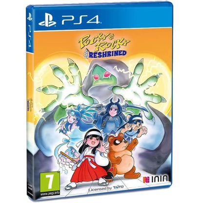 Pocky & Rocky Reshrined PS4 Videospiel Playstation 4 EU Italienisch Neu Versiegelt