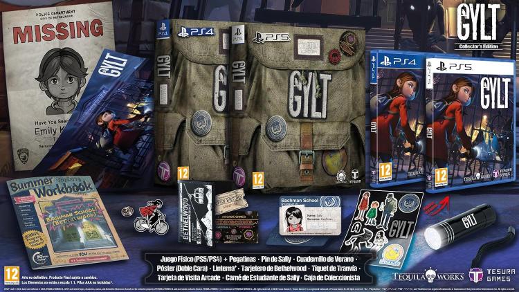 Gylt Collectors Edition PS5 Videospiel Playstation 5 Import Neu Versiegelt
