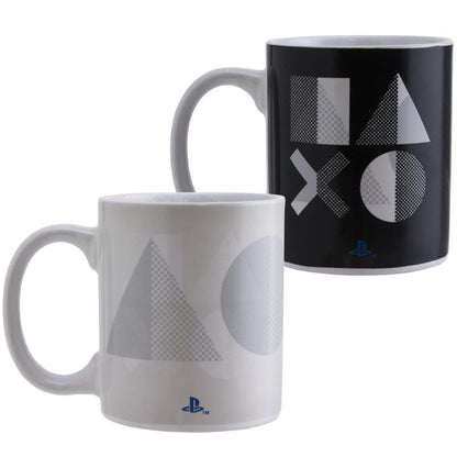 Paladone Wärmewechsel-Tasse Playstation "Heat Change Mug" Ps5 Farbwechsel