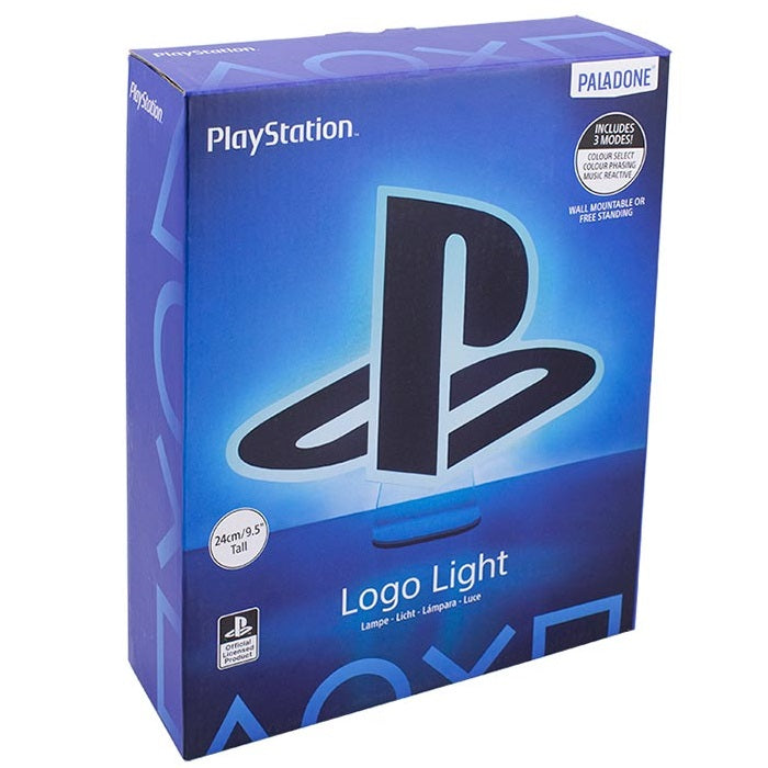 Paladone Offizielle Sony Playstation Logo Licht LED Gaming Office PS5 PS4 Lampe