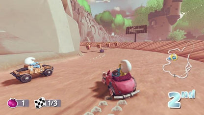 Puffi Kart Ps4 Videogioco Playstation 4 Eu Italiano Gioco Smurfs Kart Ita