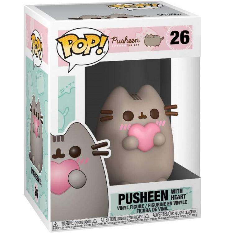 Funko Pop! Pusheen The Cat - Pusheen With Heart (26) Katze mit dem Herz Vinyl