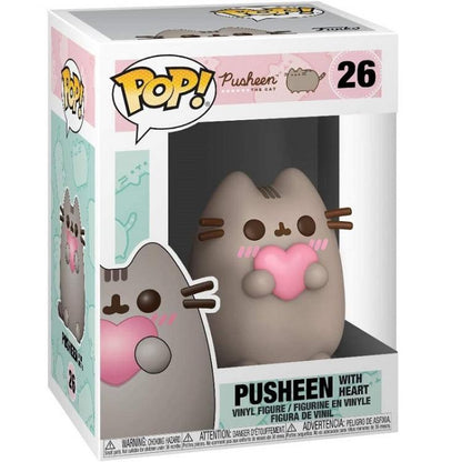 Funko Pop! Pusheen The Cat - Pusheen With Heart (26) Katze mit dem Herz Vinyl