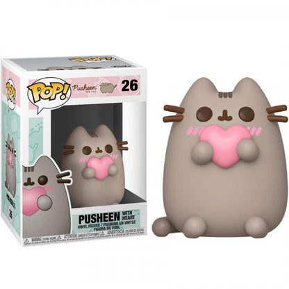 Funko Pop! Pusheen The Cat - Pusheen With Heart (26) Katze mit dem Herz Vinyl