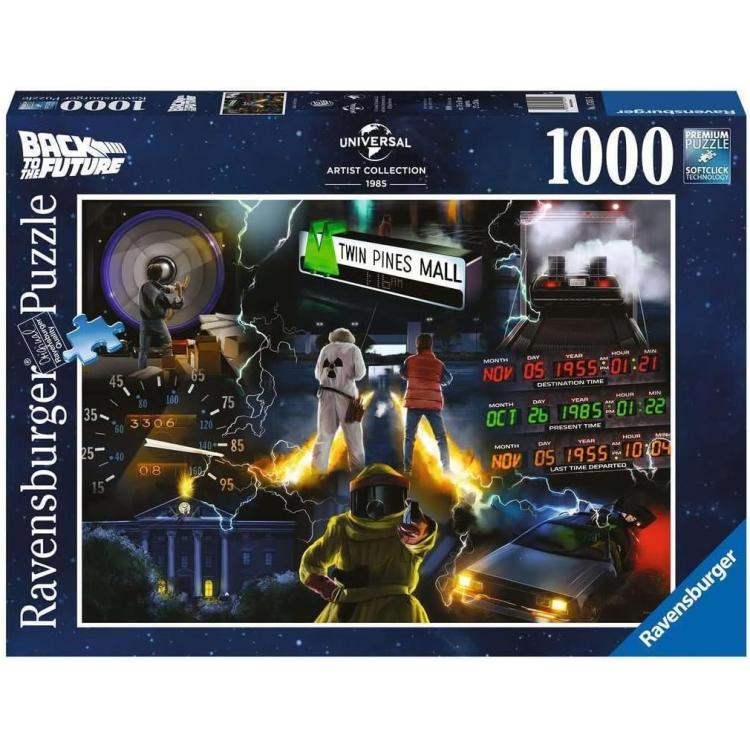 Ravensburger - Puzzle Zurück in die Zukunft: Artist Collect. 1000Teile Brettspiel