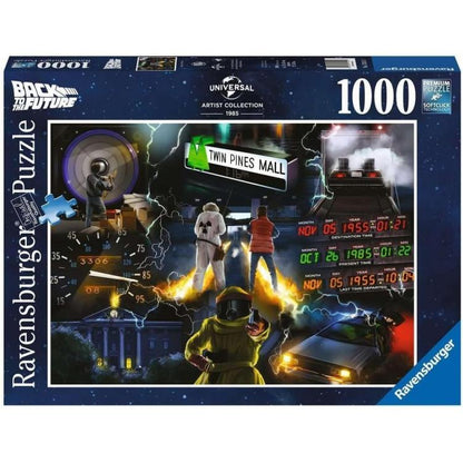 Ravensburger - Puzzle Zurück in die Zukunft: Artist Collect. 1000Teile Brettspiel