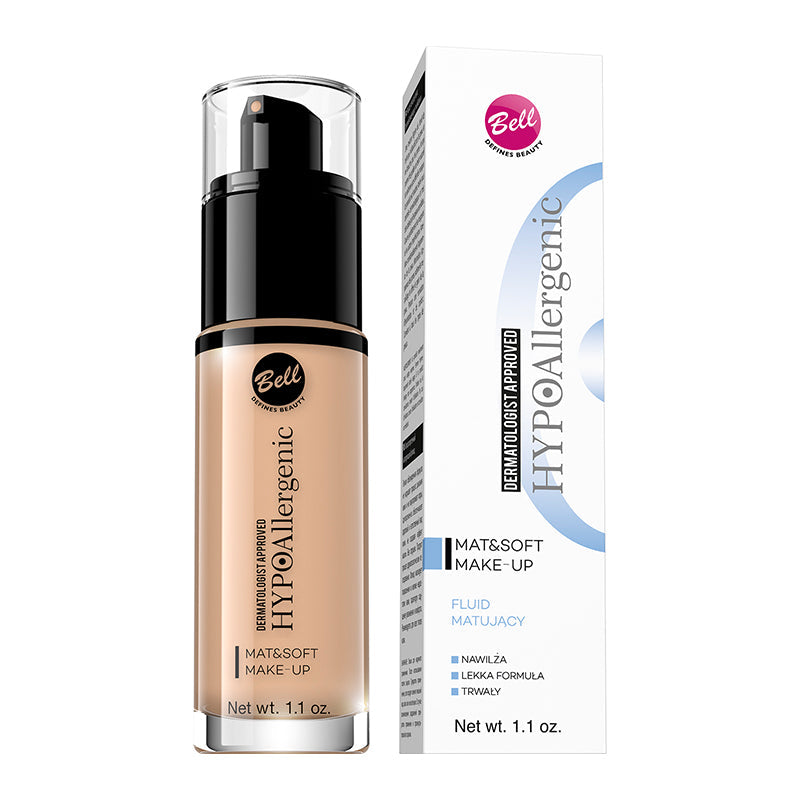HypoAllergenic Mat & Soft Make Up Fondotinta Opaco 30 gr