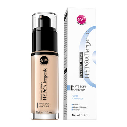 HypoAllergenic Mat & Soft Make Up Fondotinta Opaco 30 gr