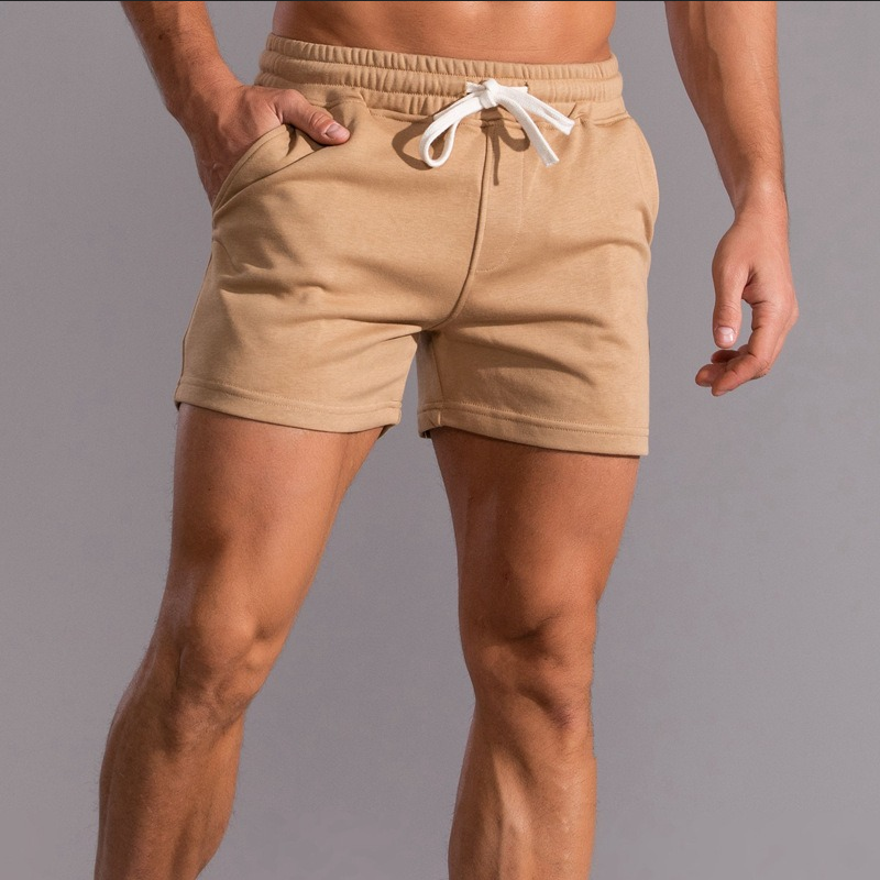 Pantaloncini Sportivi in Cotone da Uomo