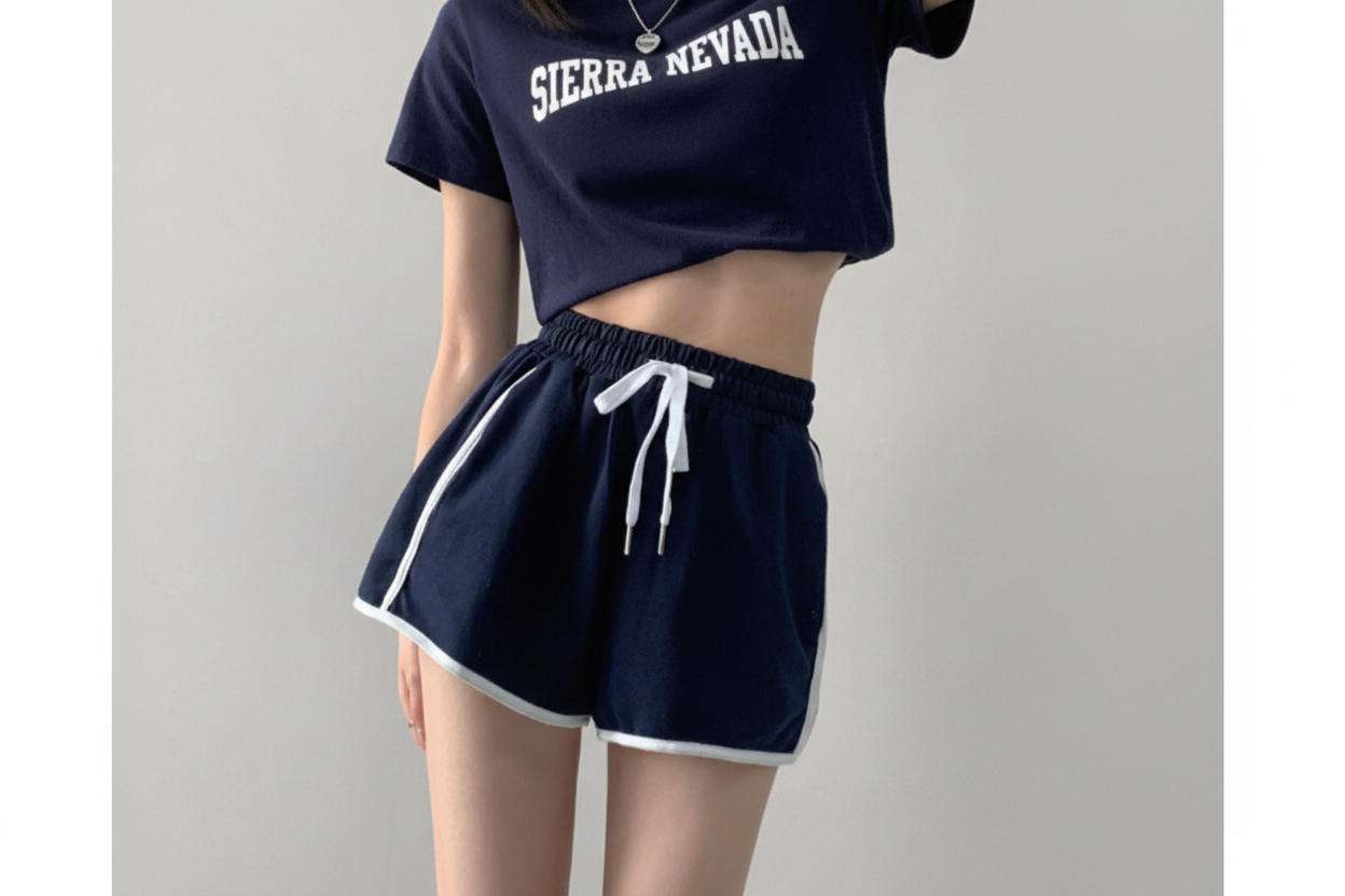 Pantaloncini Sportivi Donna Palestra Vita Alta | Shorts Fitness Donna
