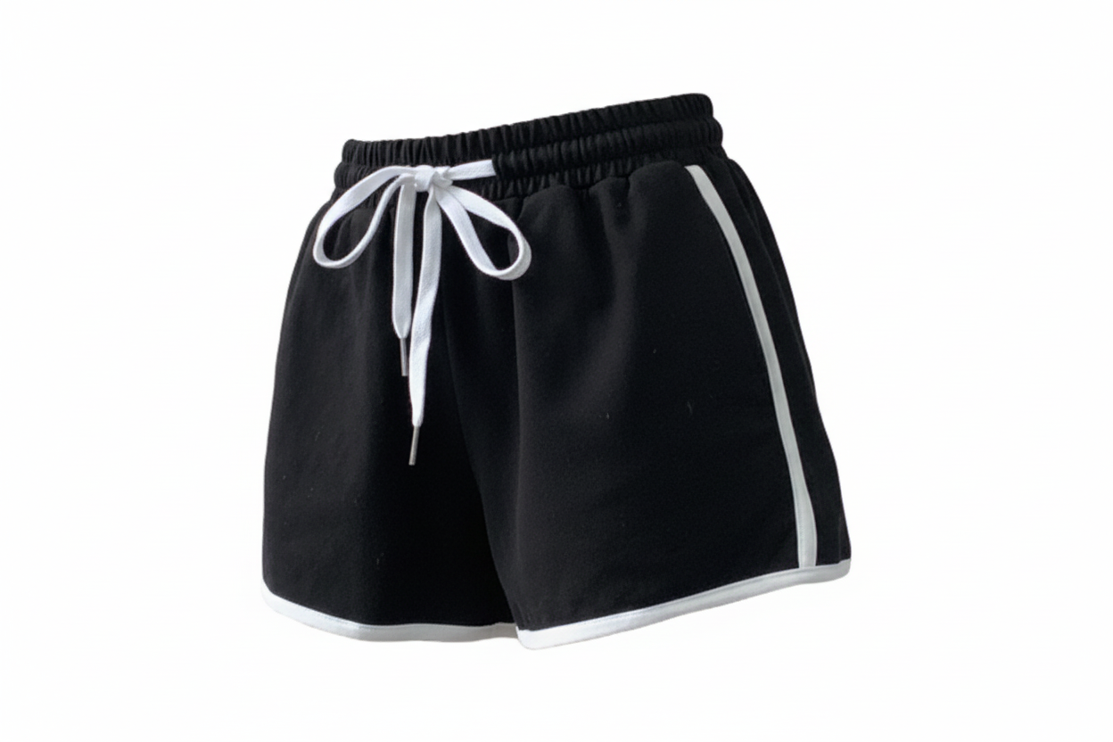 Pantaloncini Sportivi Donna Palestra Vita Alta | Shorts Fitness Donna
