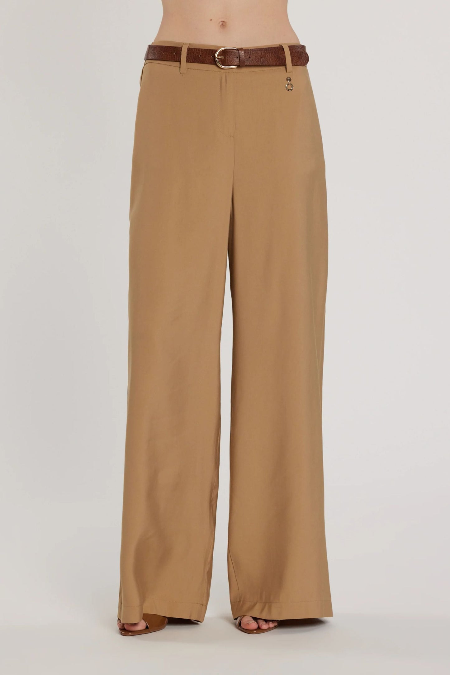 Relish Pantalone Palazzo Donna Vita Alta Tannin - PREZIOSA_P RDP2607303065