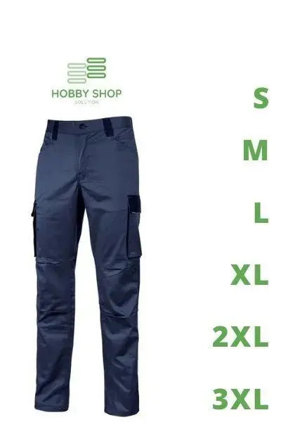Pantaloni crazy w.blue