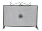 Curved fireguard 70x55h
