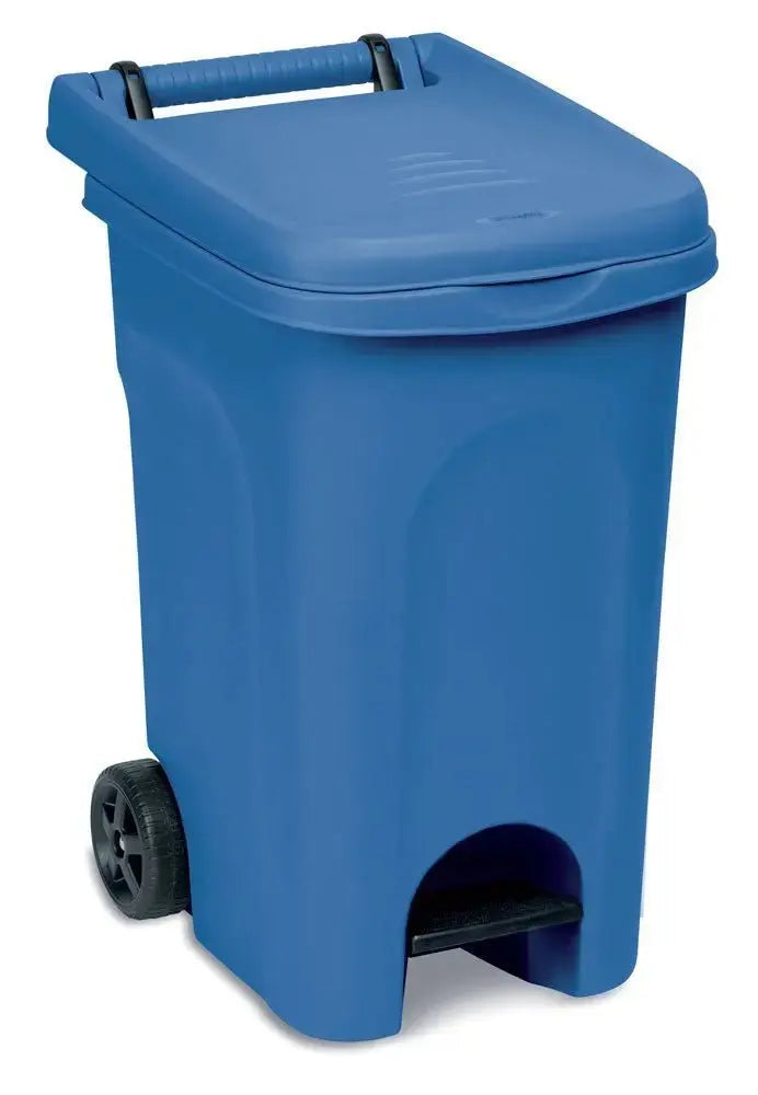 Pattumiera Stefanplast ruote con pedale lt 60
