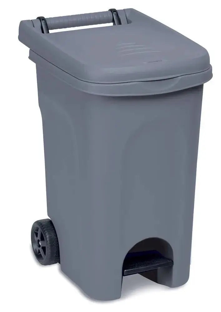 Pattumiera Stefanplast ruote con pedale lt 60