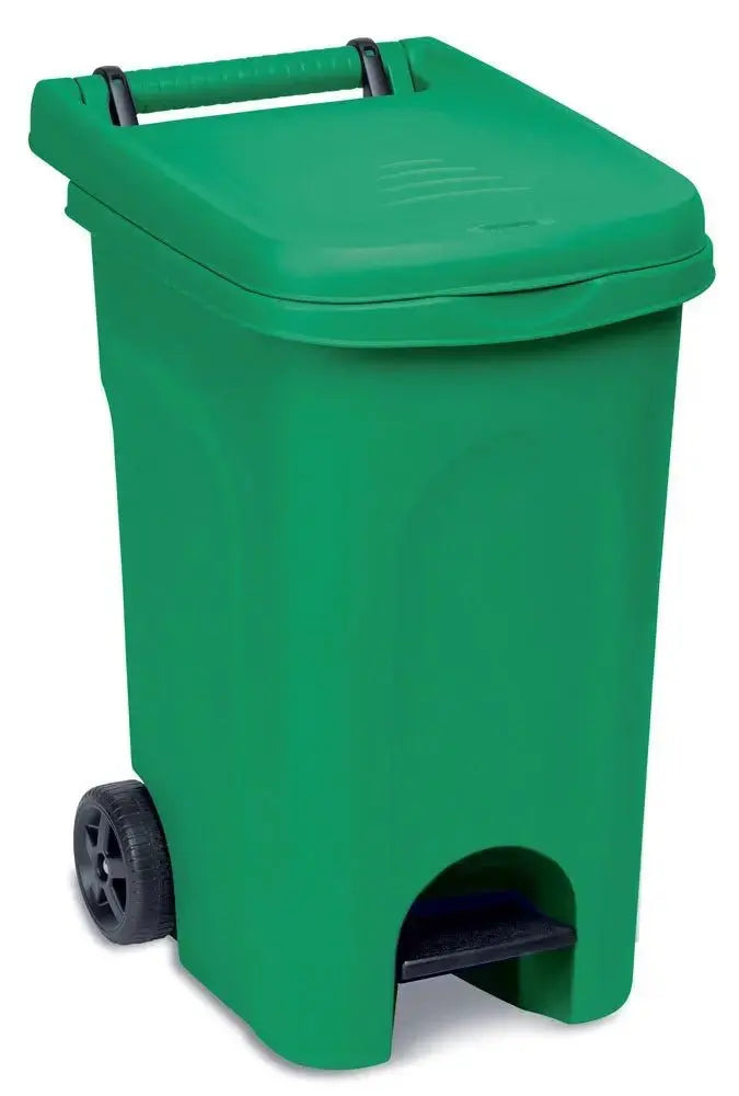 Pattumiera Stefanplast ruote con pedale lt 60