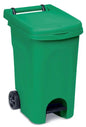 Stefanplast wheeled pedal bin 60L