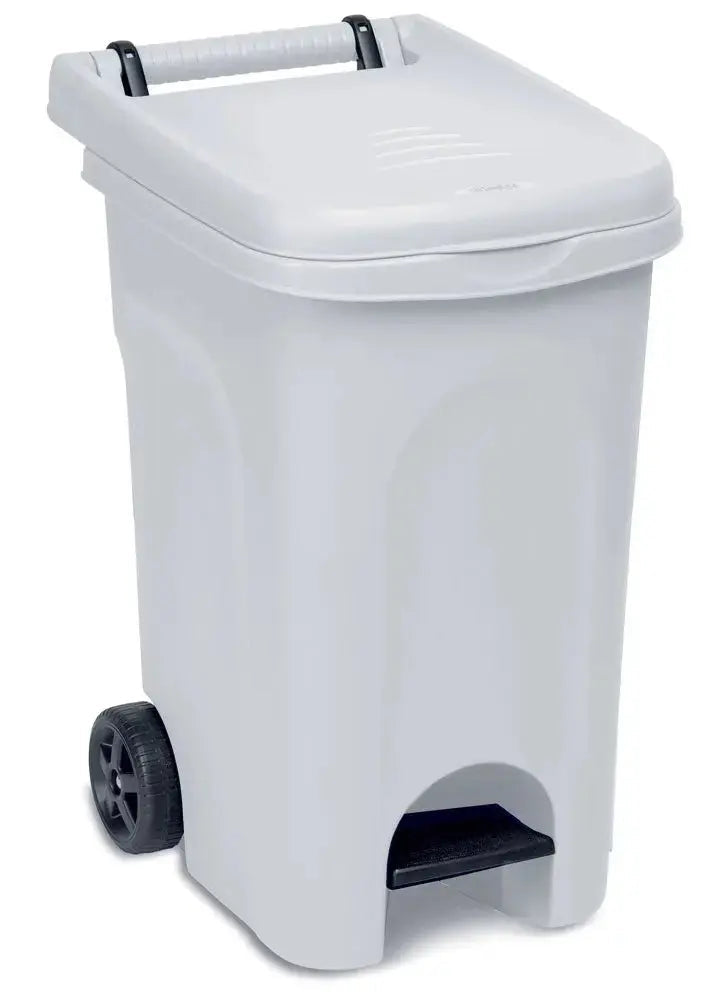 Pattumiera Stefanplast ruote con pedale lt 60