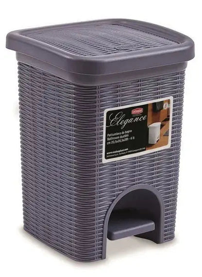 Pattumiera bagno elegange da 6 litri