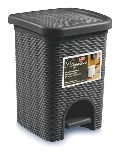 Pattumiera bagno elegange da 6 litri