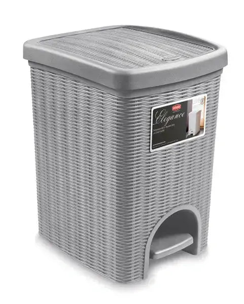Pattumiera elegance lt.20 grigio