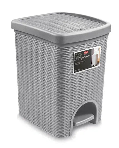 Pattumiera elegance lt.20 grigio