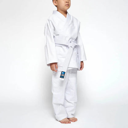 Leone Judogi AB401 Bianco - Kimono Judo Unisex 130 cm