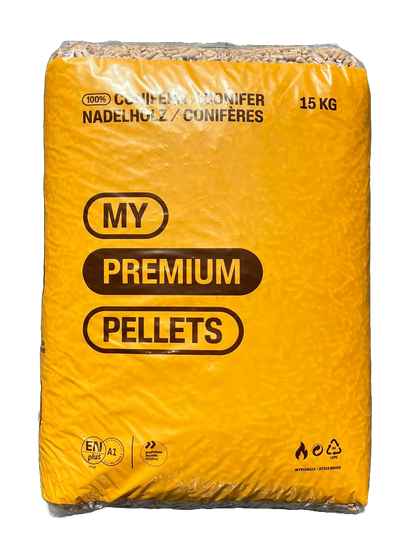 Pellets My Premium ENplus A1 15 kg – Nadelholz (Fichte und Kiefer)