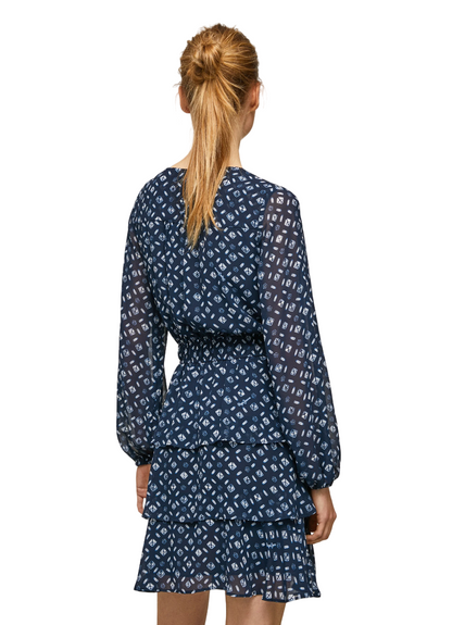 Pepe Jeans Mini Abito Fantasia Eyra PL953255 0AA multi