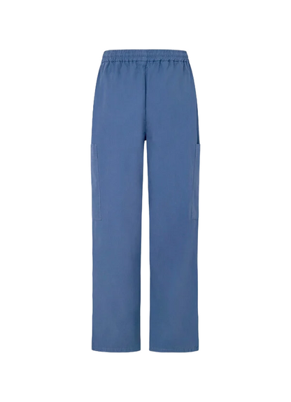 Pepe Jeans Pantaloni da donna Jogger in Popeline PL211732 553 blu mare