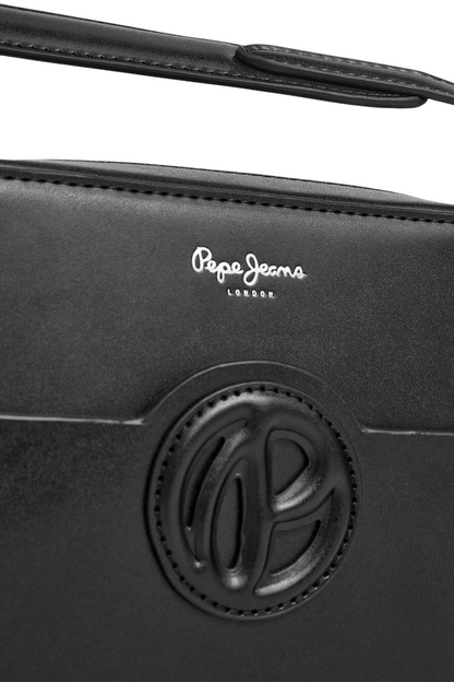 Pepe Jeans Borsa Donna PL031662 999 Nero – Design Minimal Chic in Similpelle Premium