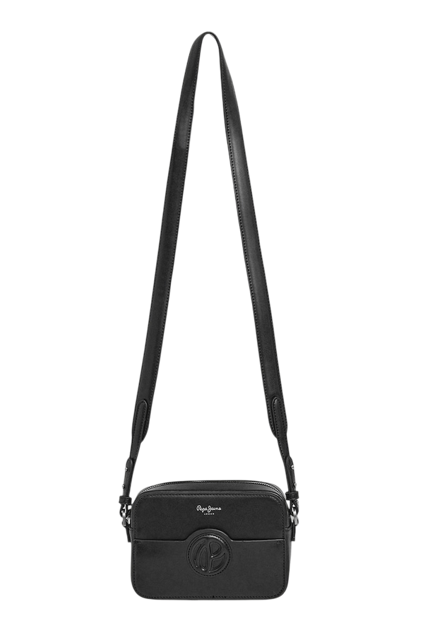 Pepe Jeans Borsa Donna PL031662 999 Nero – Design Minimal Chic in Similpelle Premium