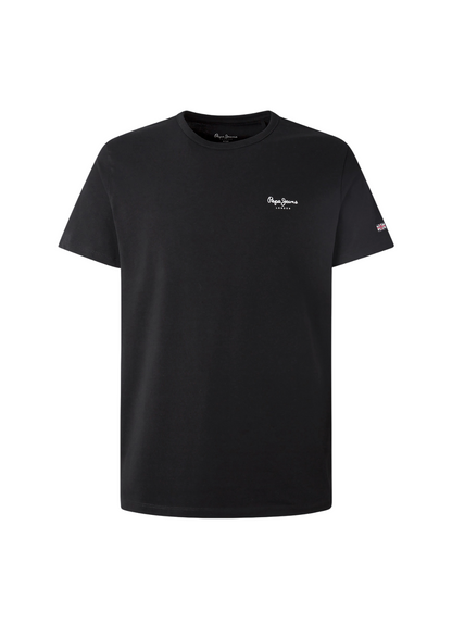 Pepe Jeans maglietta manica corta da uomo Original Basic PM508212 999 nero