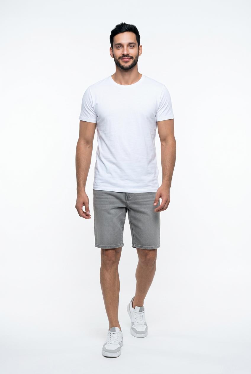 Pepe Jeans pantaloncino uomo Cash PM80000388VA Denim Grigio