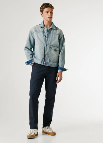 Pepe Jeans pantalone chino slim fit PM2100073 P845 dulwich blue