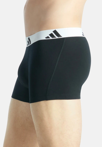 Adidas Intimo Boxer Active Flex Cotton Uomo Nero - JK3945