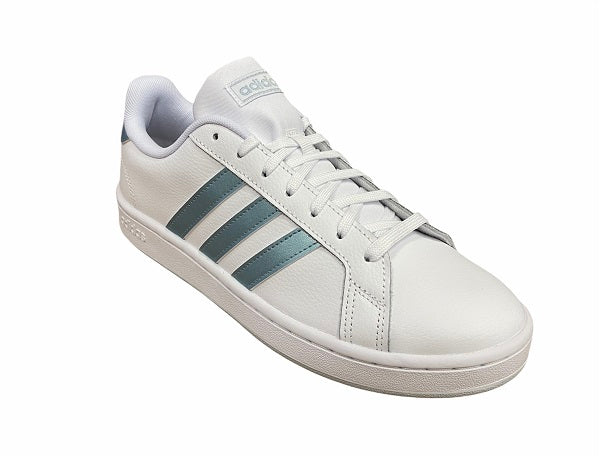 Adidas sneakers da donna Grand Court H00698 white-vismetallic